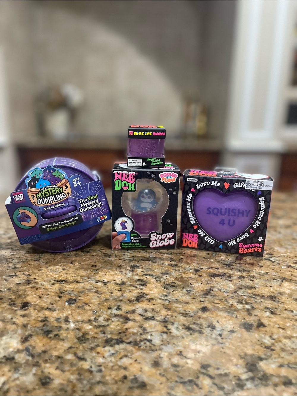 🛍️SOLD🛍️Purple Mystery Dumpling & Needoh Bundle Authentic RMS Nee Doh